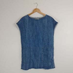WILFRED FREE | denim oversize sleeveless top